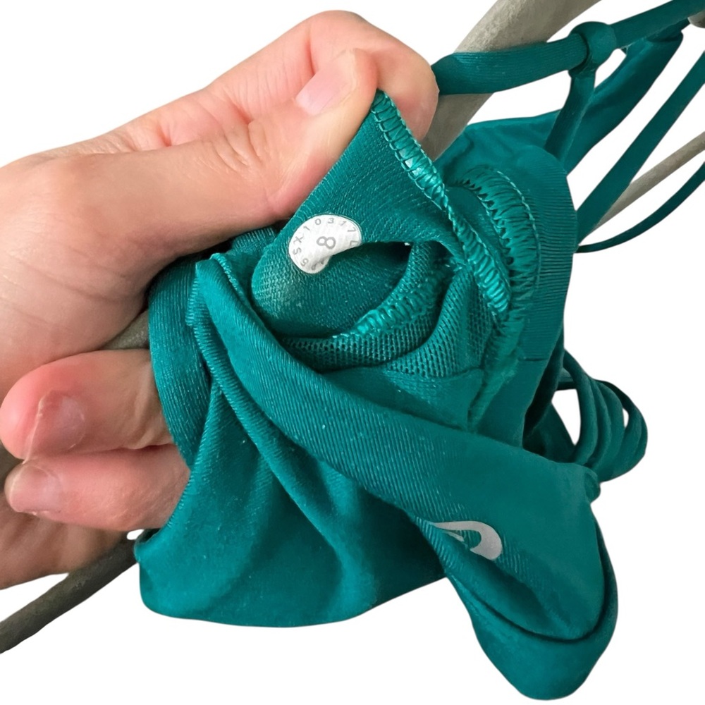 Lululemon Raise The Barre Bra Teal Green - Picture 6 of 6